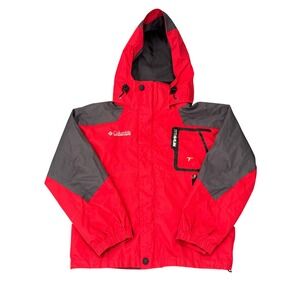 Vintage Columbia Titanium Gore-Tex XCR Jacket Womens XS Red Shell Waterproof